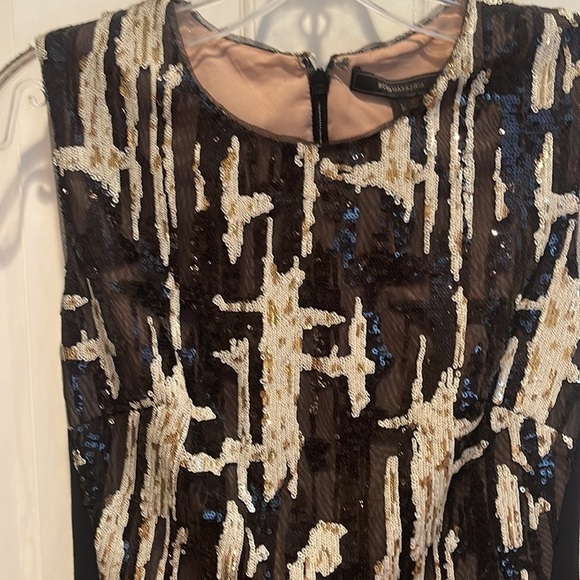 BCBG Maxazria 🔥Sale🔥NWT black dress with sequins - Picture 2 of 9